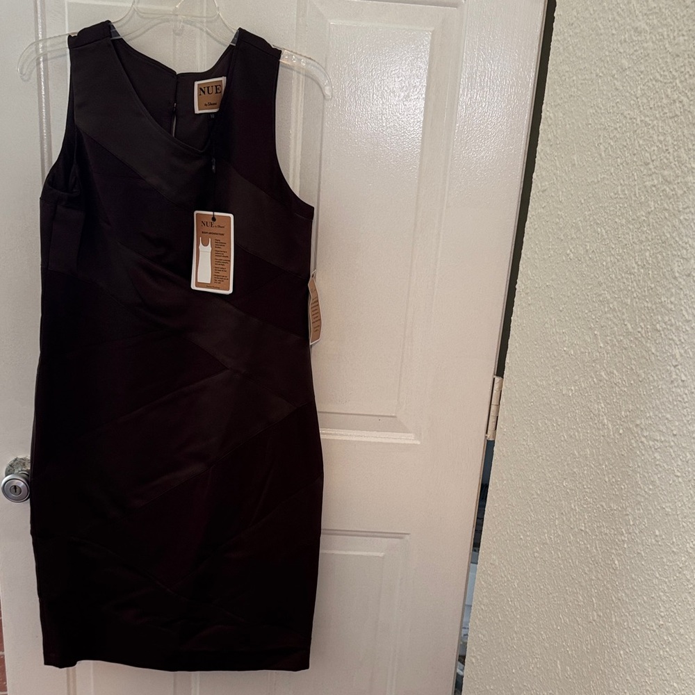 Nue by Shani brown Mini Dress size 10 ,8 325$msrp